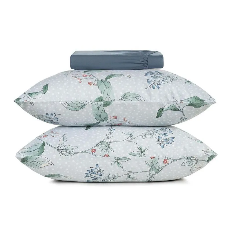 Jogo de Cama 3 Peças King Altenburg Toque Acetinado Florescer