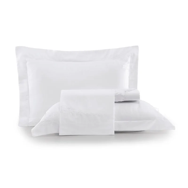 Jogo de Cama Queen Altenburg Bordados em Cetim 300 Fios Artisan - Altenburg