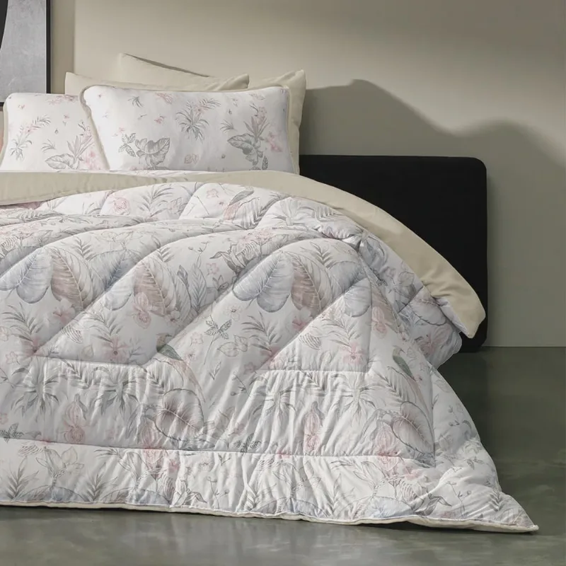 Edredom Casal Altenburg Blend Malha Fiore