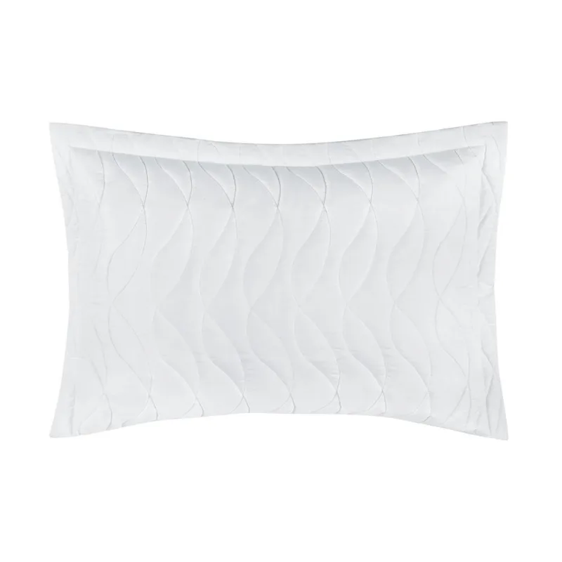 Porta Travesseiro Altenburg Toque Acetinado 50cm x 70cm Branco