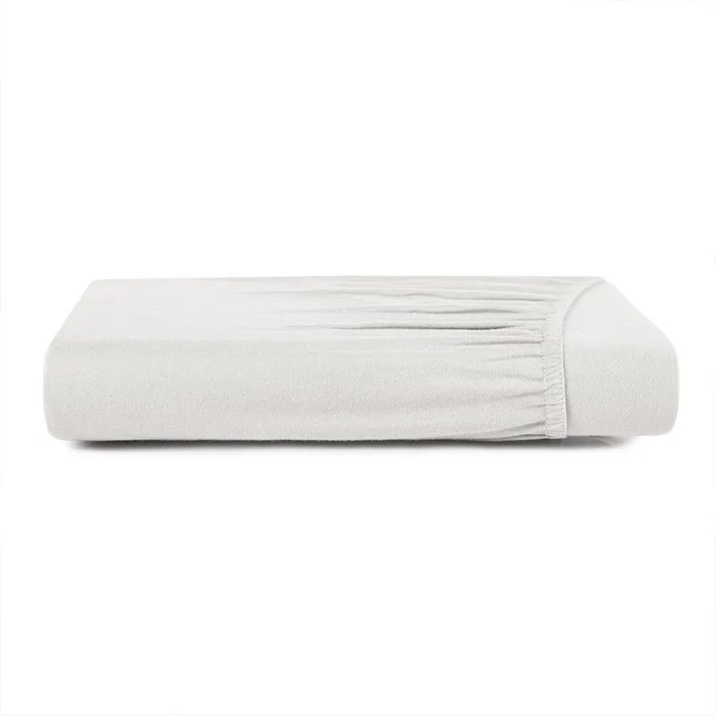 Lençol com Elástico King Altenburg Liso Cetim 300 Fios Sublime Branco