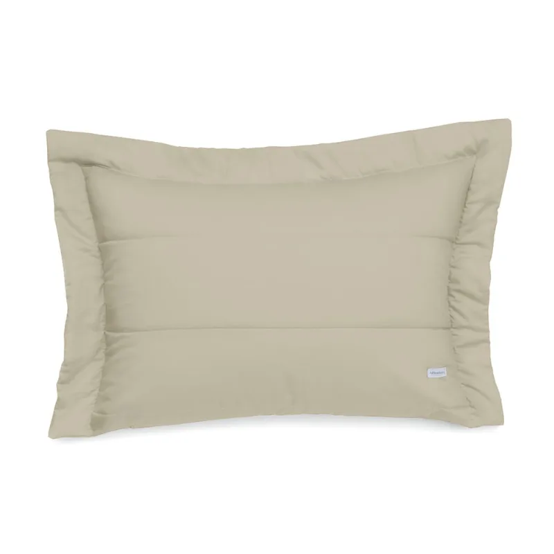 Porta Travesseiro Altenburg Cetim 300 Fios 50cm x 70cm Marrom - Altenburg