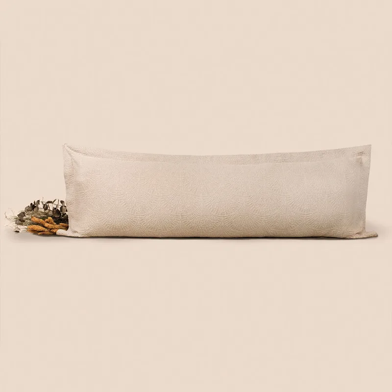 Fronha Body Pillow Altenburg Haus Jacquard Fio Tinto Ópera 40cm x 1,30m - Altenburg