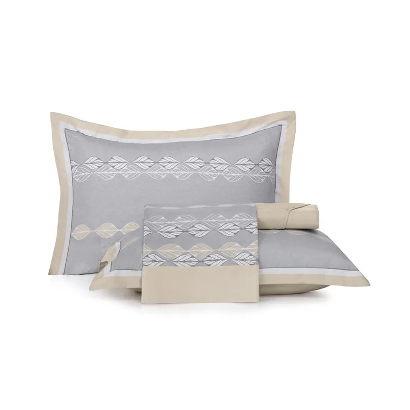 Jogo de Cama Queen Altenburg Cetim 300 Fios Bossa Nova - Altenburg