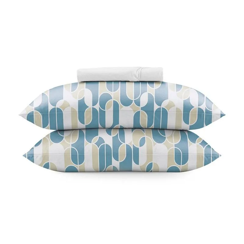 Jogo de Cama Queen Altenburg Brisa 01 Branco