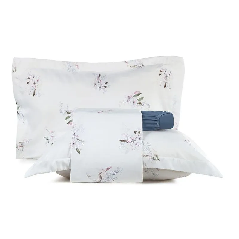 Jogo de Cama King 4 Peças Altenburg Toque Acetinado Blumen