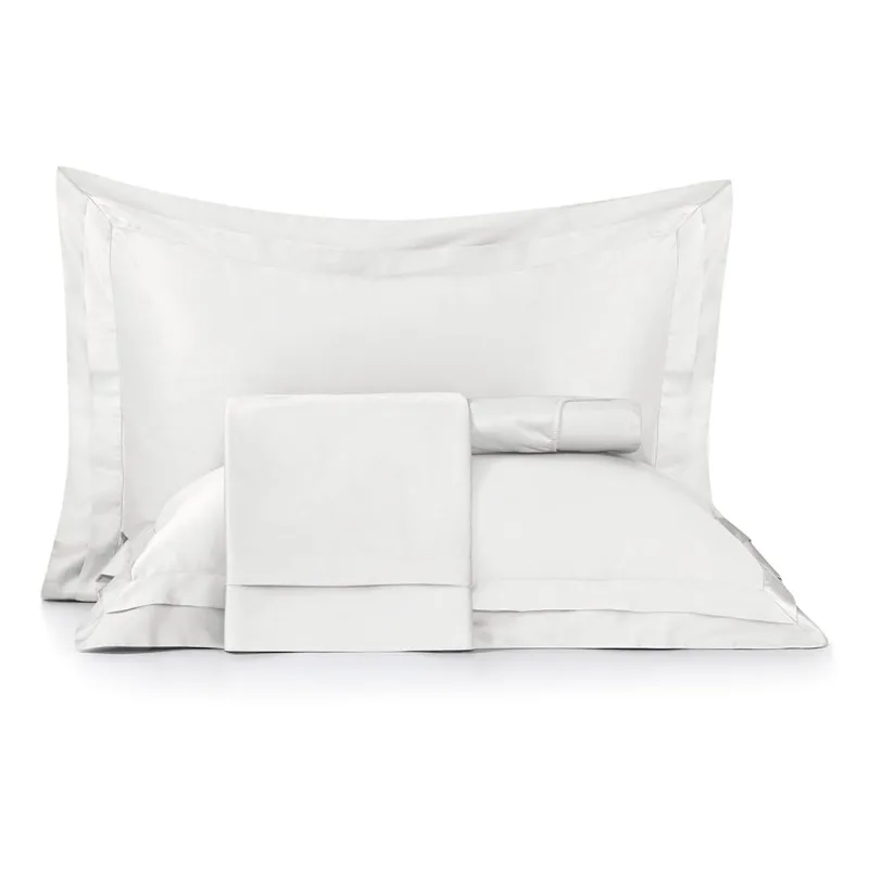 Jogo de Cama Queen Altenburg Cetim 300 Fios Allure Branco