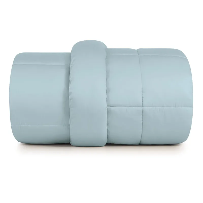 Edredom Plumi Casal Altenburg Algodão Lux 200 Fios Azul Etienne