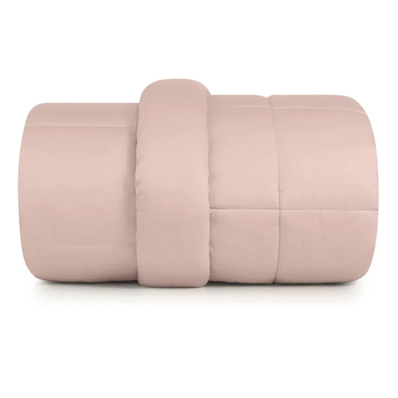 Edredom Queen Altenburg Algodão Lux 200 Fios Plumi Rosa Lille