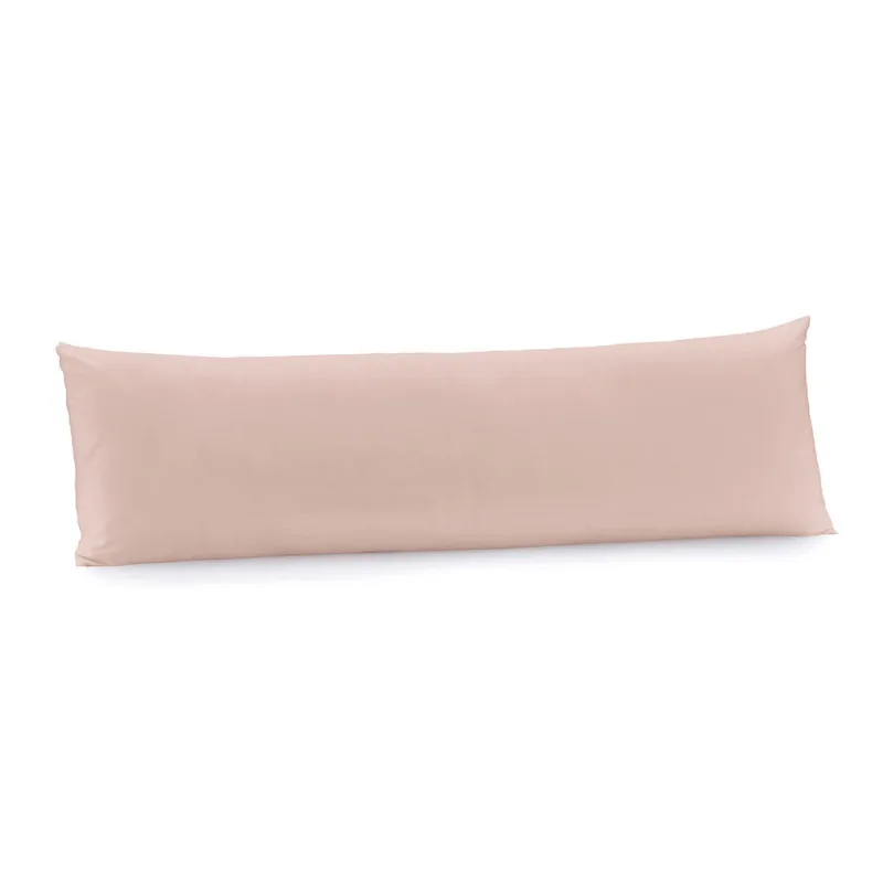 Fronha Body Pillow 40cm x 1,30m Altenburg Algodão Lux 200 Fios Rosa Lille - Altenburg