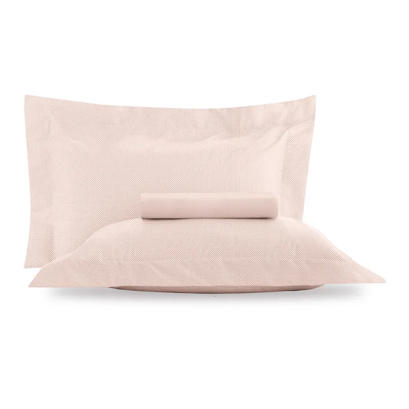 Jogo de Cama King 3 Peças Altenburg Algodão Lux 200 Fios Inspire Rosa