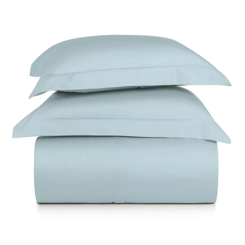 Jogo de Duvet Casal 3 Peças Altenburg Algodão Lux 200 Fios Azul Etienne