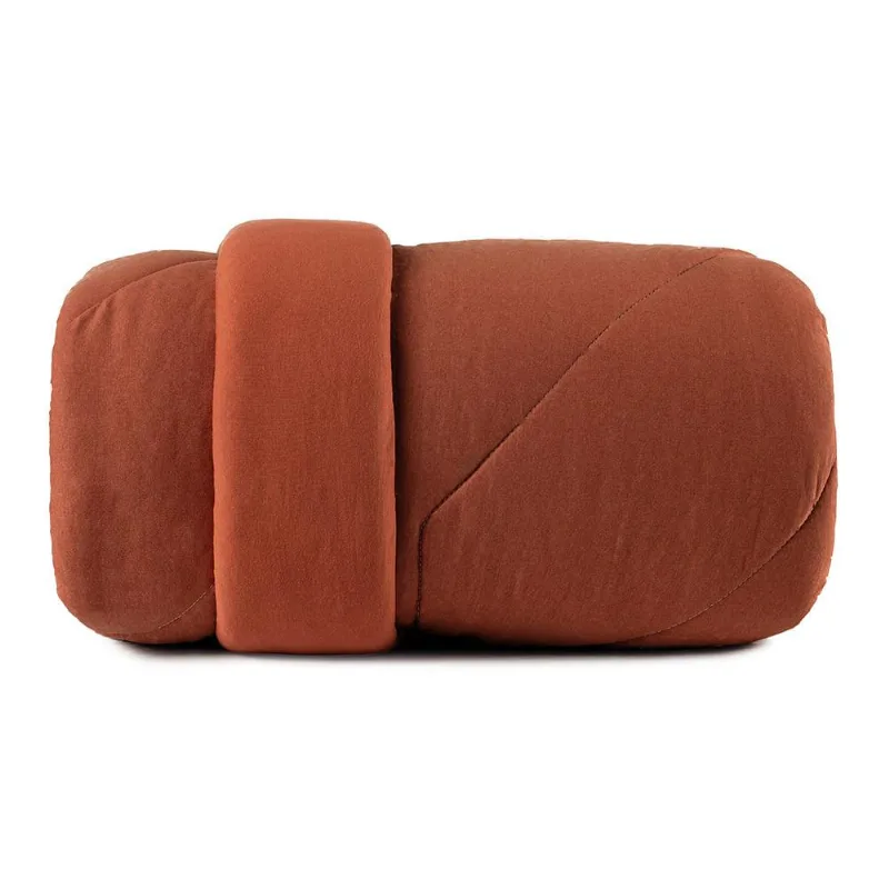 Edredom Queen Altenburg Malha Fio Penteado Laranja Autumn