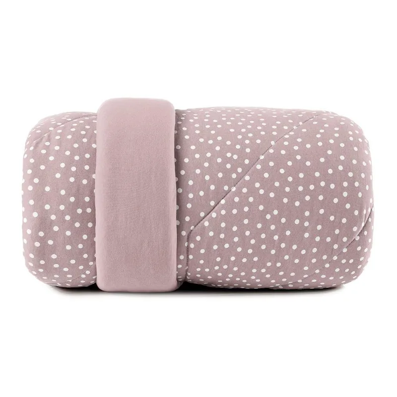 Edredom Queen Altenburg Malha Fio Penteado Bits Rosa