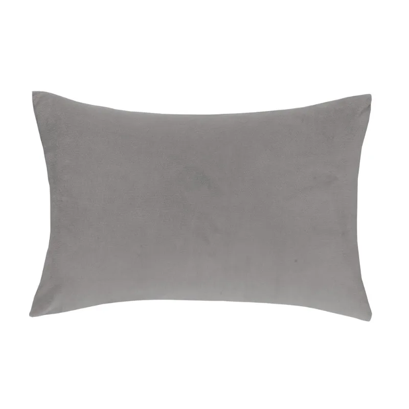 Fronha 50cm x 70cm Altenburg Blend Malha Cinza Nuvem