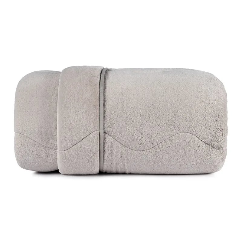Edredom Casal Altenburg Blend Sense Velvet Cinza