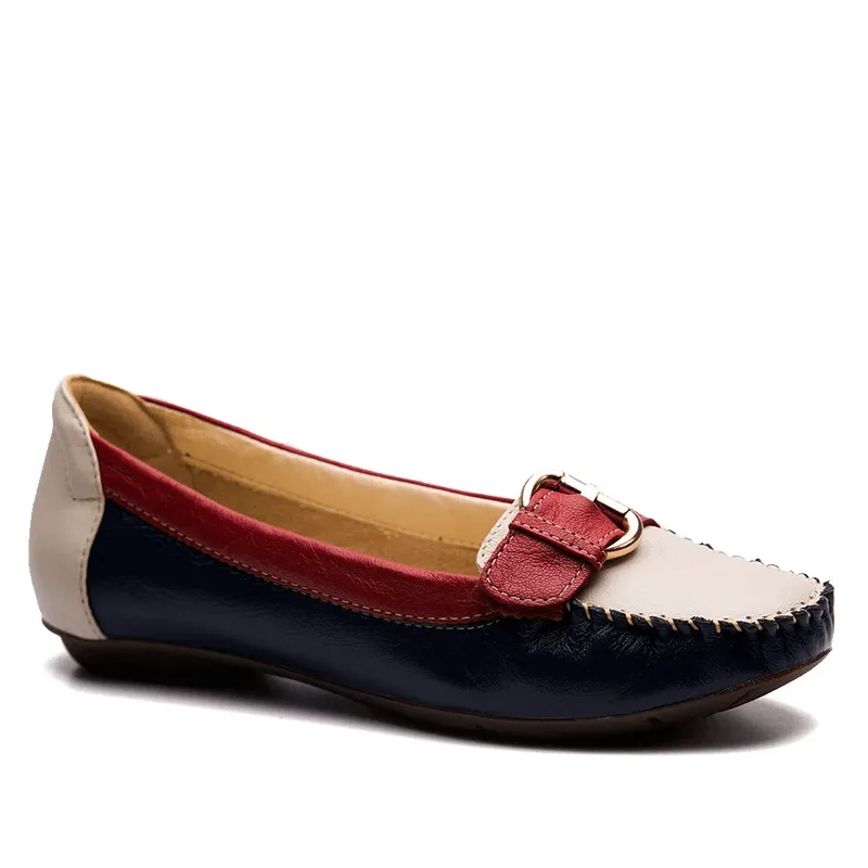 MOCASSIM FEMININO DOCTOR PE COURO N.33 R:9021