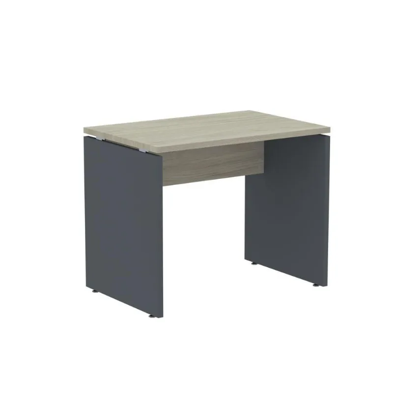 Mesa Auxiliar Retangular M900P25PP Moderno sem Gavetas 90CM Café Pandin Móveis