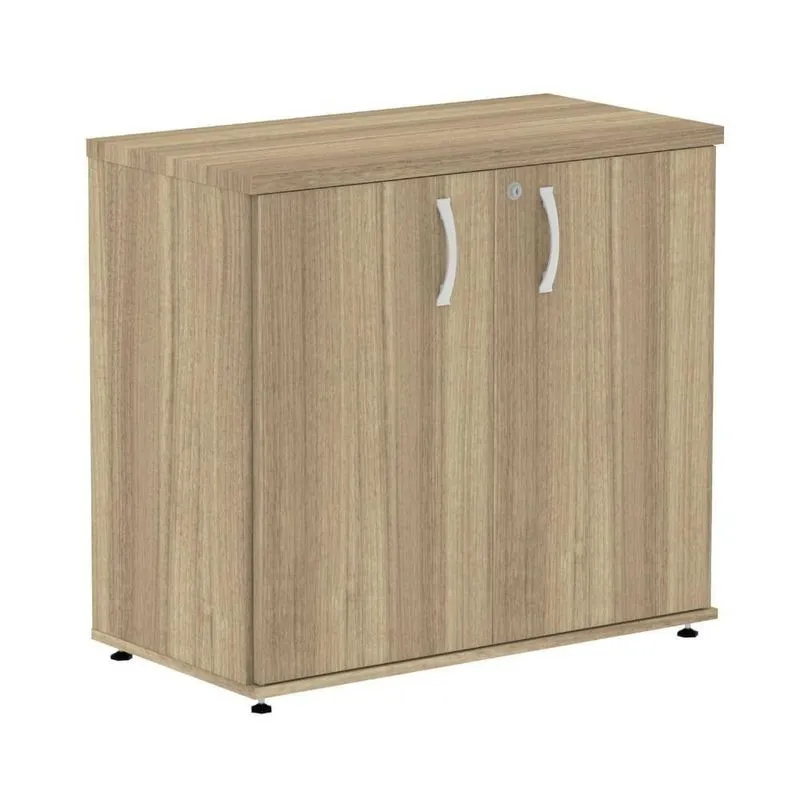 Armário Baixo P25 Pandin 80 Cm (largura) Em Mdp Cor Noce Naturalle Com 2 Portas E Prateleira