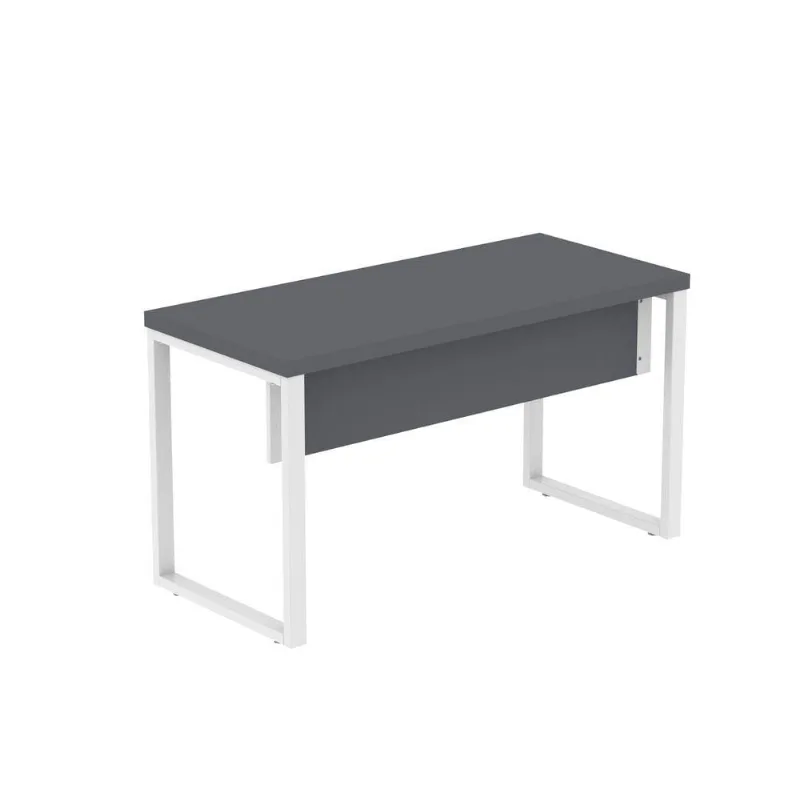 Mesa Escritório1200x600x750mm M1200pe40tub Grafito-branco