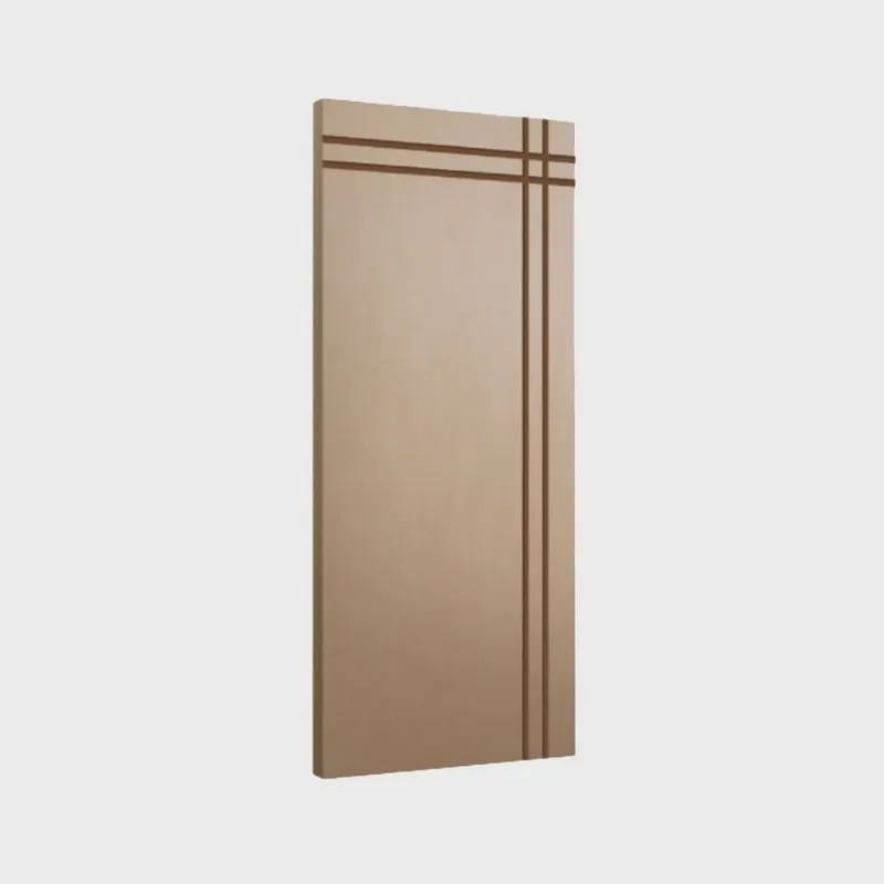 Porta de Madeira Maciça 210x112cm Friso 03 Jb Portas Curupixá