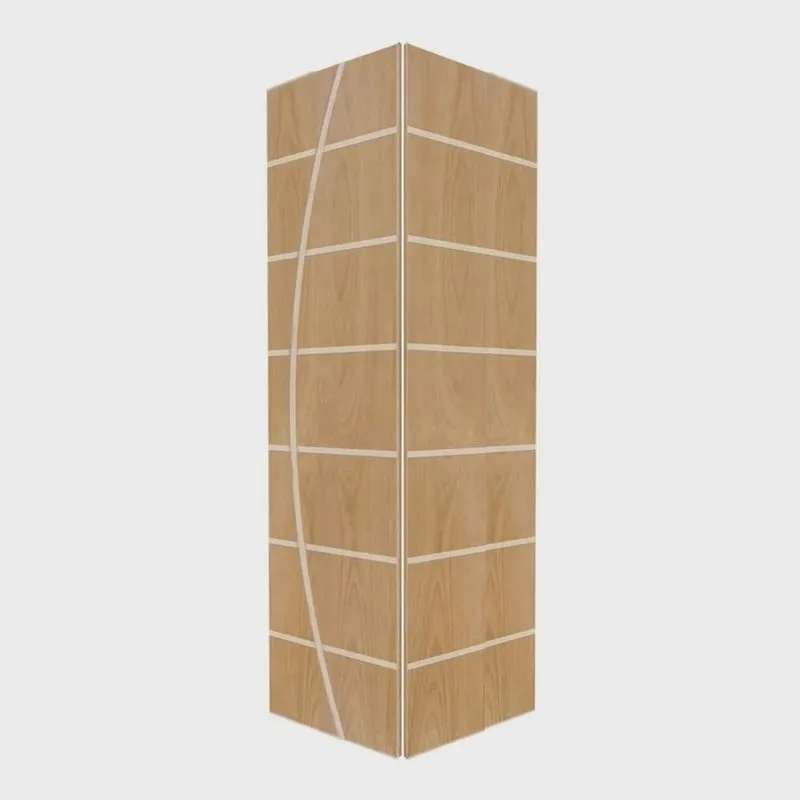 Porta Camarão de Madeira 210cmx62cm Friso 14 Sarrafeado Angelim