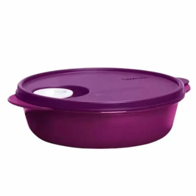 Tigela Tupperware Roxa Cristalwave 1litro