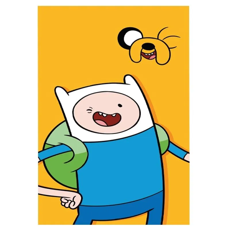 Case Para Celular Elfo Adventure Time Finne e Jak Para Iphone 5/5s