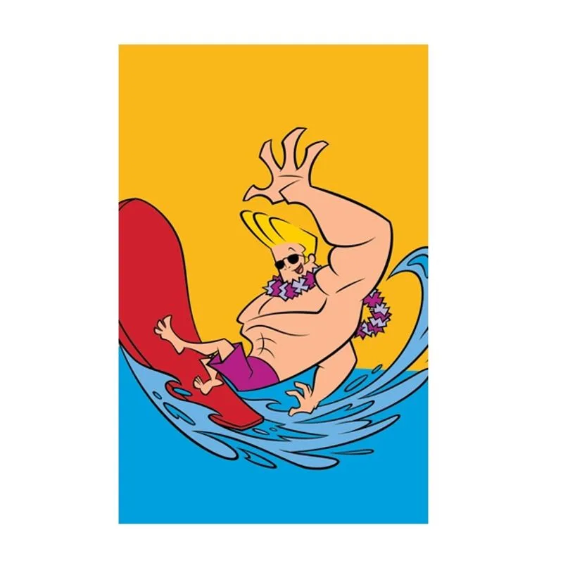 Case Para Celular Elfo Jhonny Bravo Surf Para Xperia M2