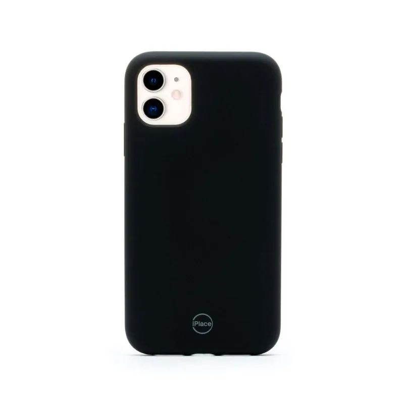 Capa iPhone 11 iPlace, Beagá, Silicone Preto Onix