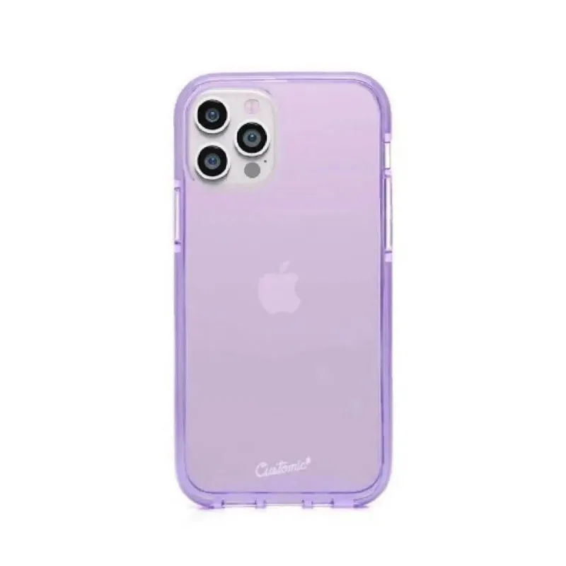 Capa Capinha Compatível iPhone 14 Pro Max Roxa Impactor Flex Customic
