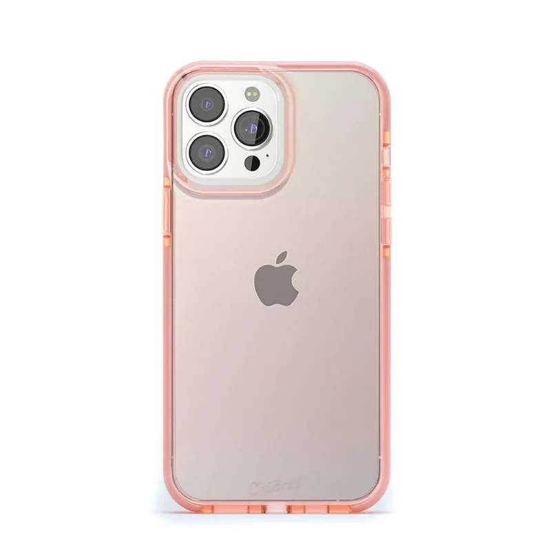 Capa Capinha Compatível iPhone 15 Pink Impactor Flex Customic