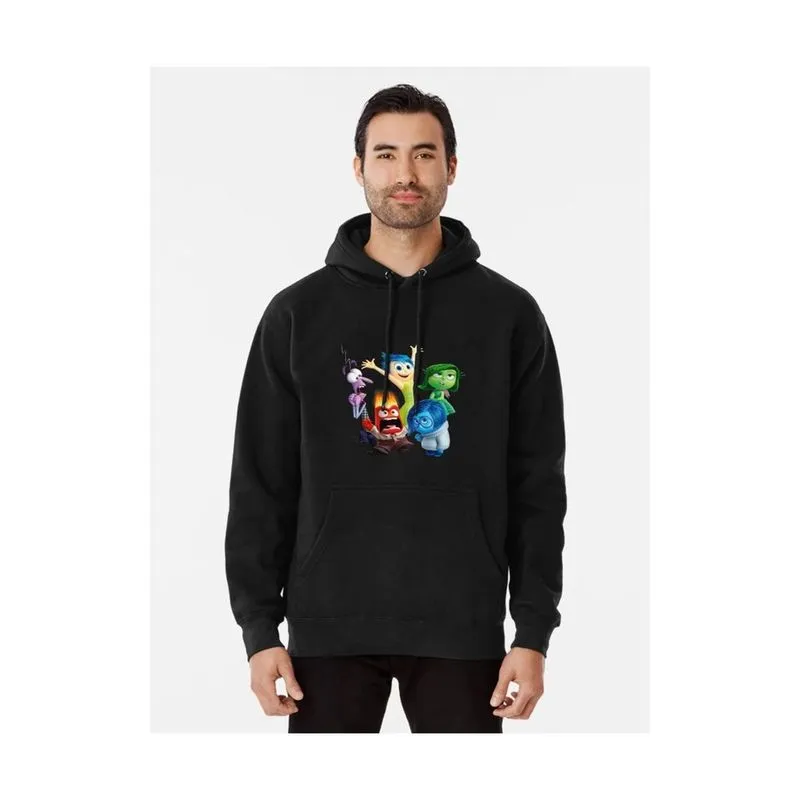 Blusa de frio masculino Moletom Divertida Mente 2 Classic canguru