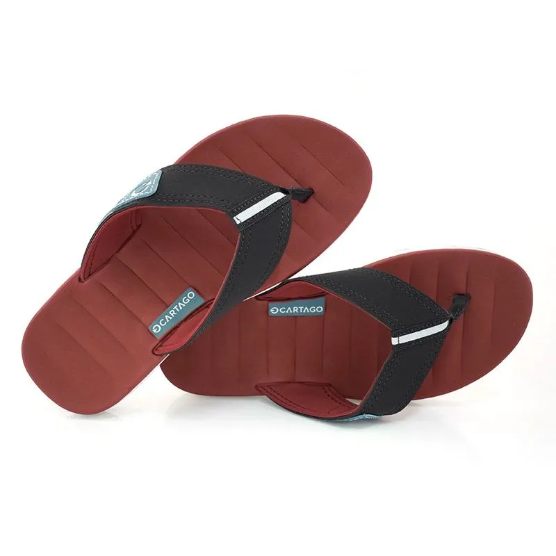 Chinelo Masculino Cartago Malaga Vermelho 10954 39