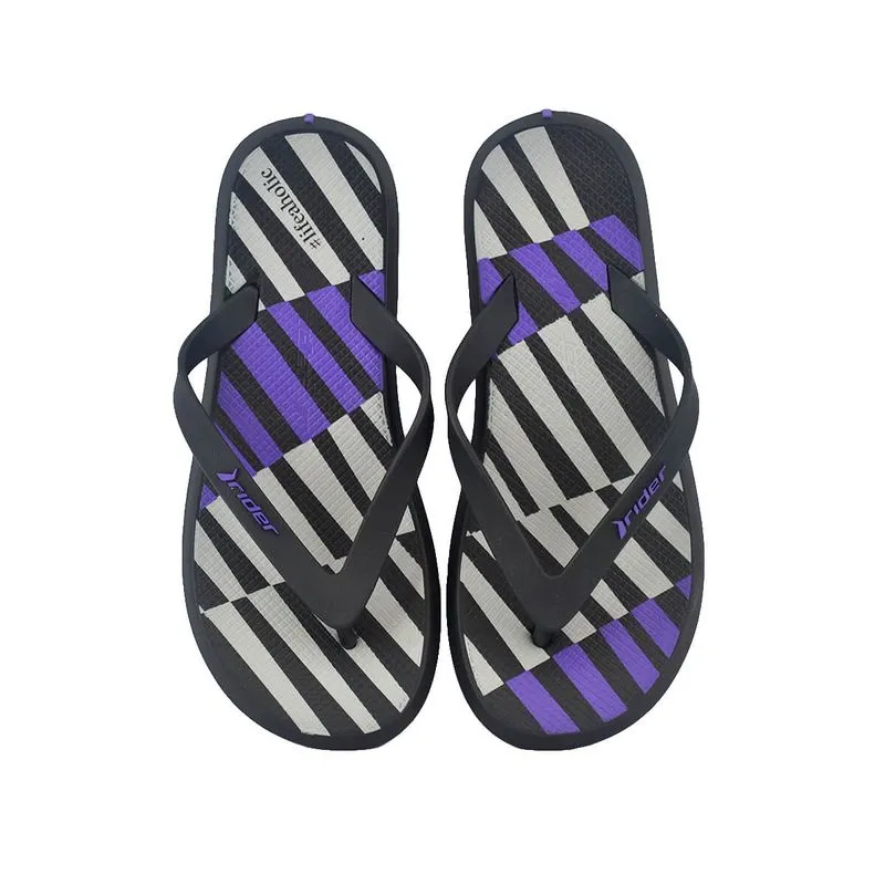Ojota Rider Hombre R1 Talle: 42 - Color: Negro/Violeta