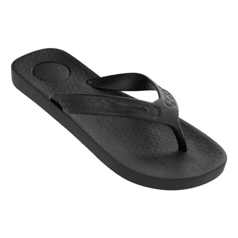 Chinelo Casual Ipanema Clássica PVC Grafite Vermelho 45/46