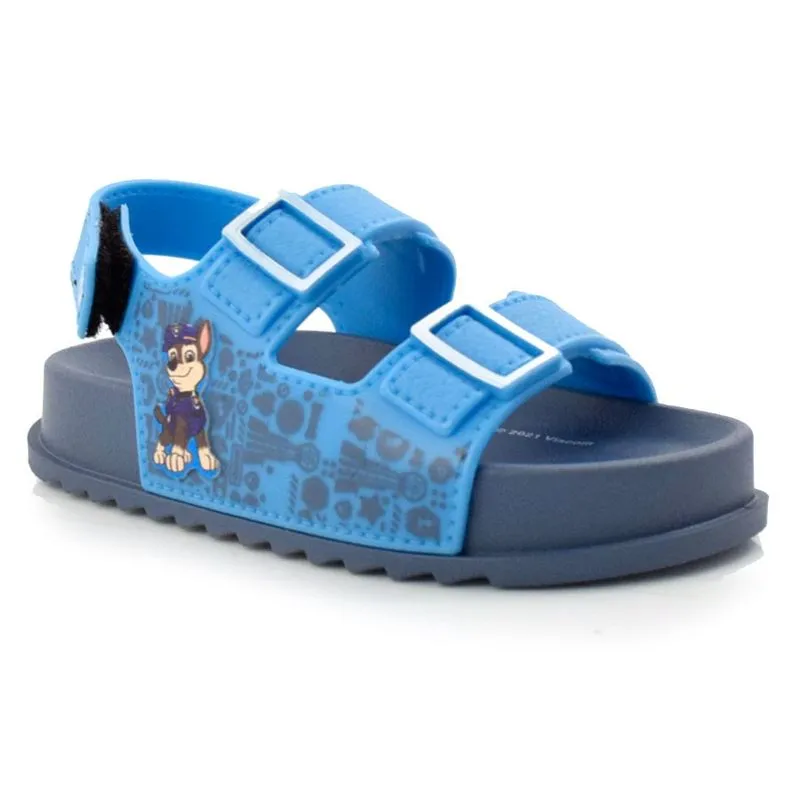Sandália Infantil Patrulha Canina Icons Azul 22572 25