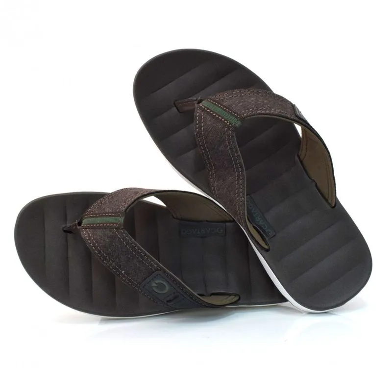 Chinelo Masculino Cartago Malaga Marrom 10954 39