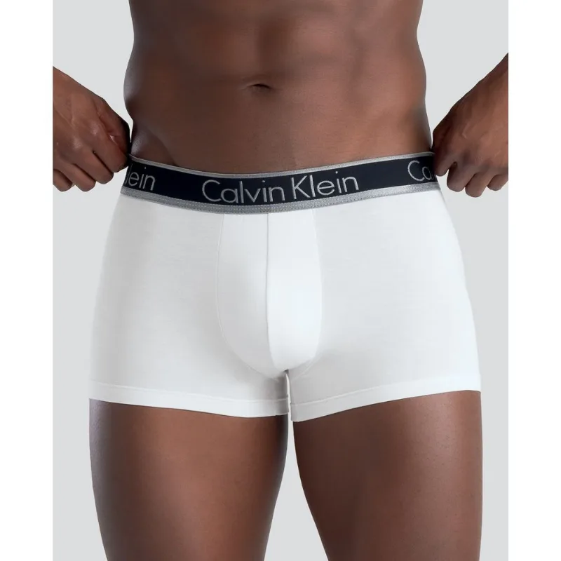Cueca Boxer Modal Calvin Klein Branco 02 M