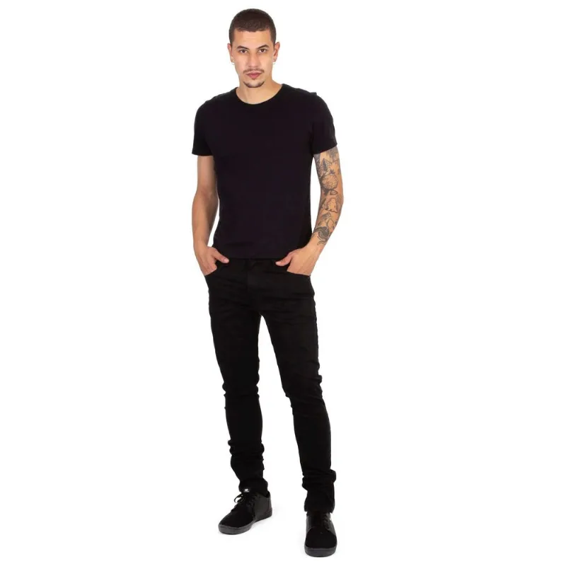 Calça Fatal Sarja Color Slim Preta - 40