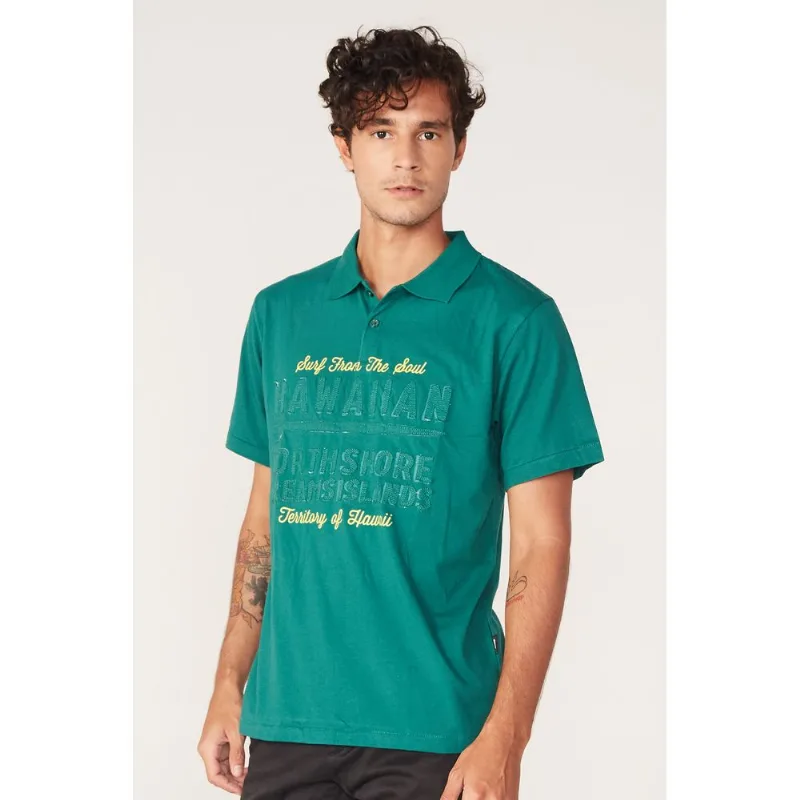 Camisa Polo HD Especial Territory Hawaii Verde - P