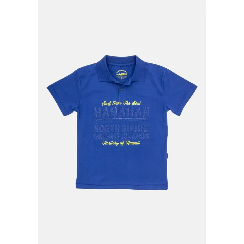 Camisa Polo HD Juvenil Especial Azul Marinho - M