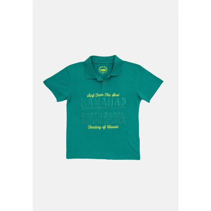 Camisa Polo HD Juvenil Especial Verde - M