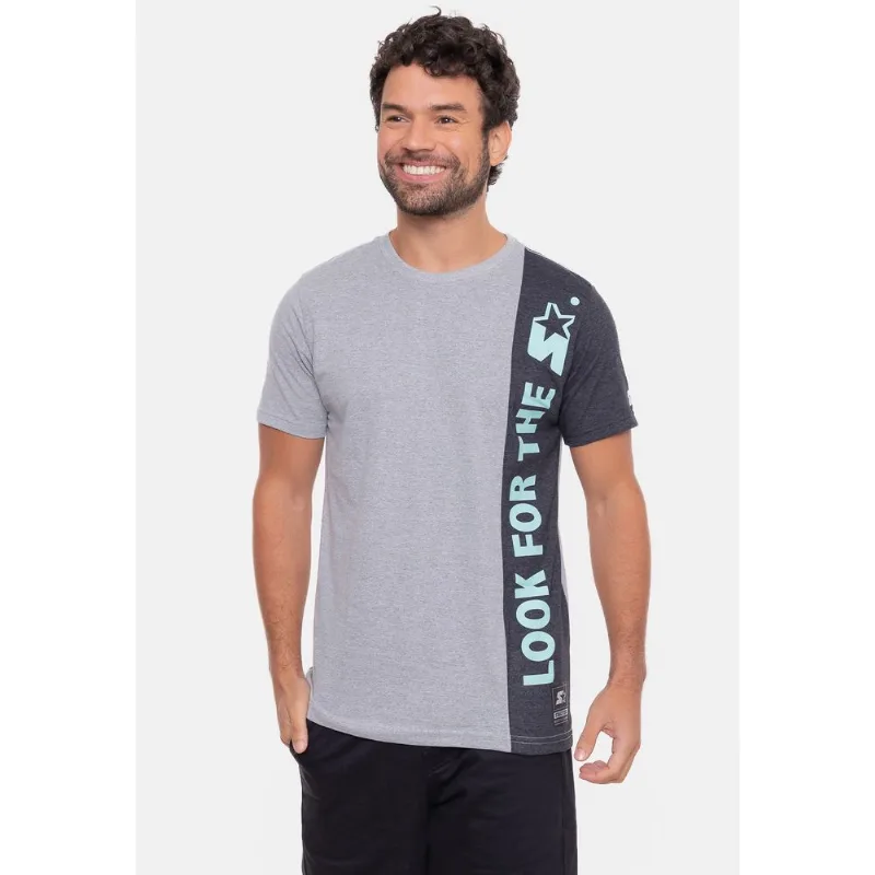 Camiseta Starter Especial Look For The Star Cinza Mescla - P