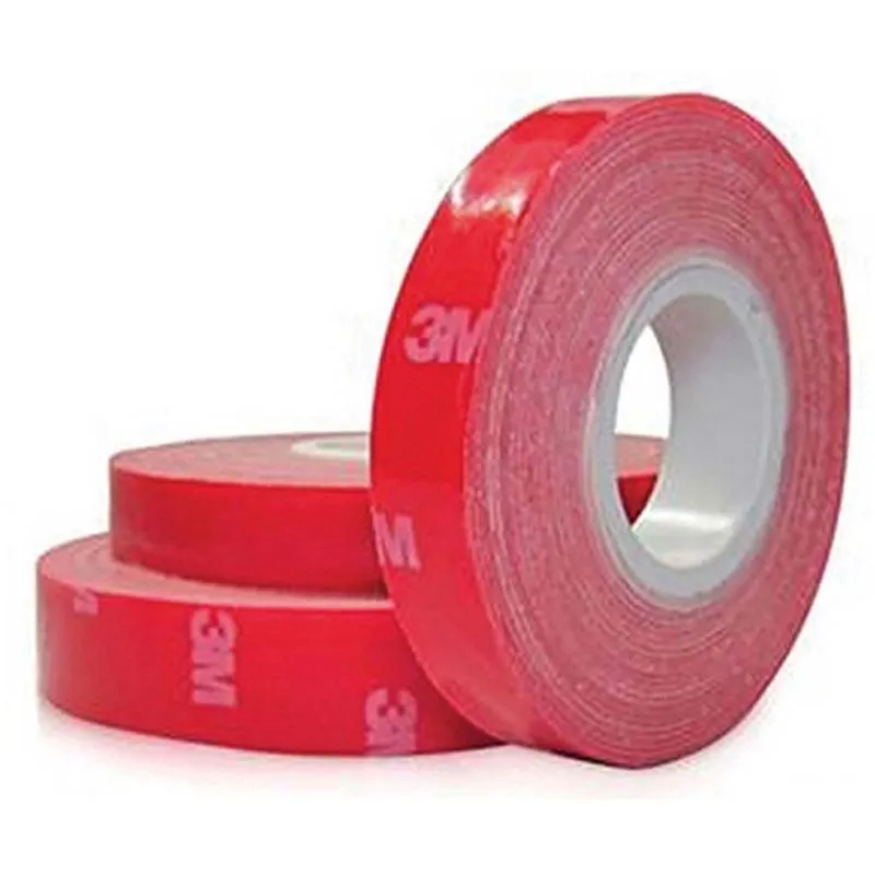 Rolo de Fita Dupla Face 3m Cor Branco 10 Metros X 11mm