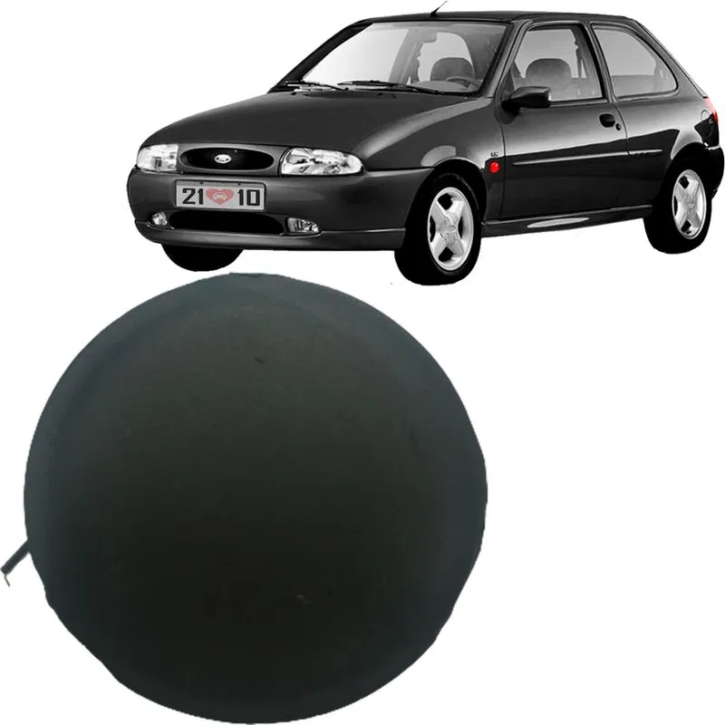 Tampa Parachoque Dianteira Fiesta 1996 1997 A 2001 Preto