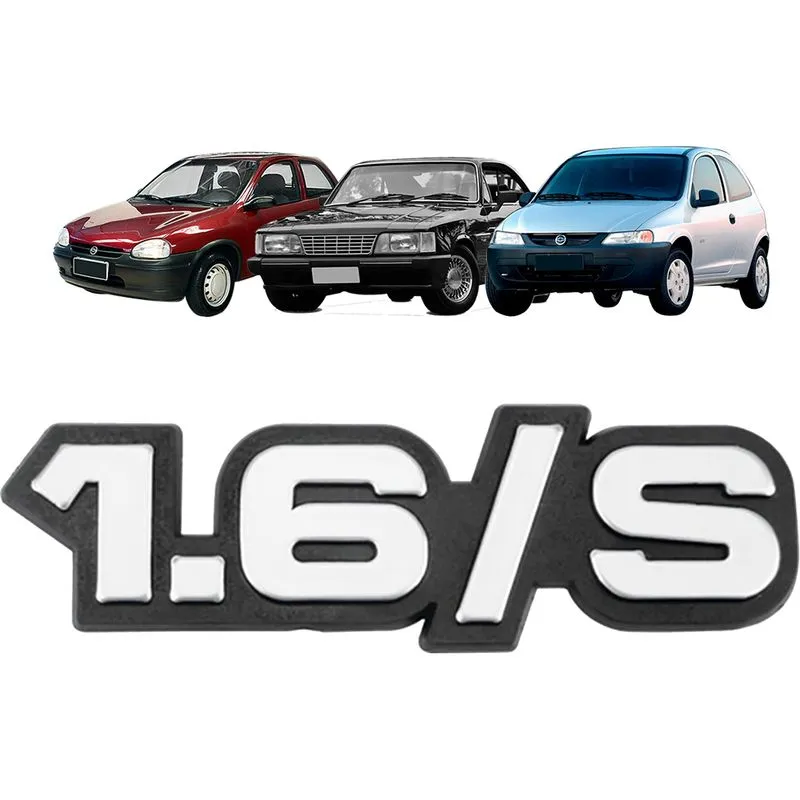 Emblema 1.6/S Gm Antigo Cromado