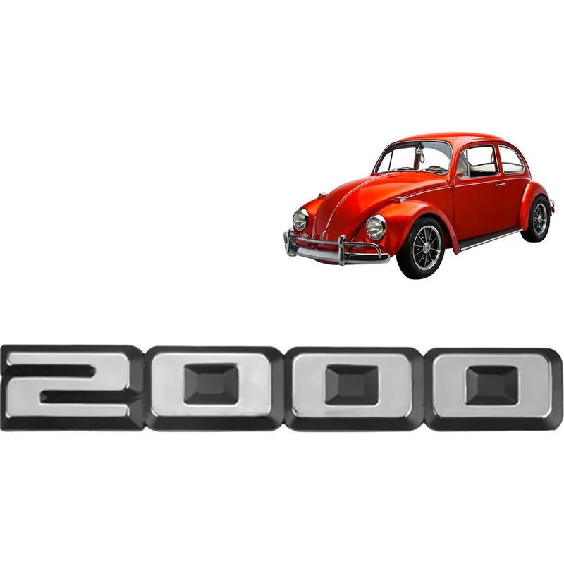 Emblema 2000 Fusca 1983 A 1990