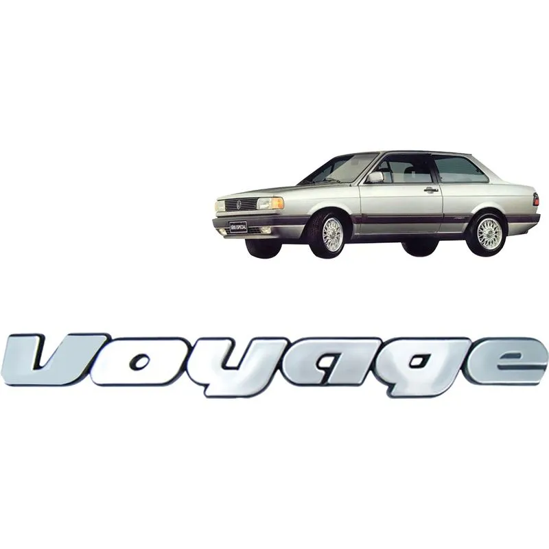 Emblema Voyage 1991 A 1996 Cromado