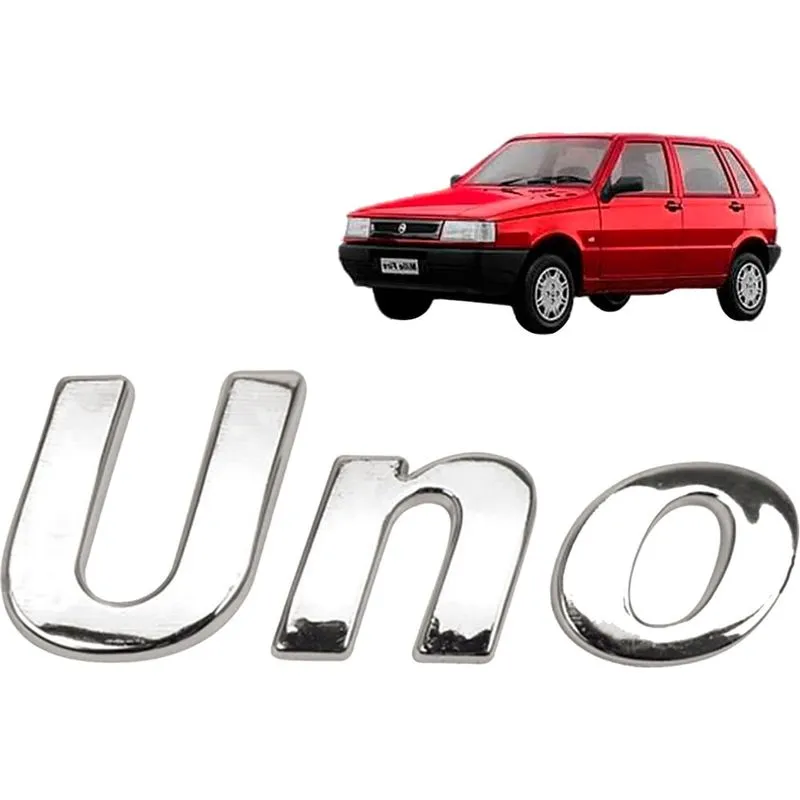 Emblema Uno 2004 A 2009 Cromado